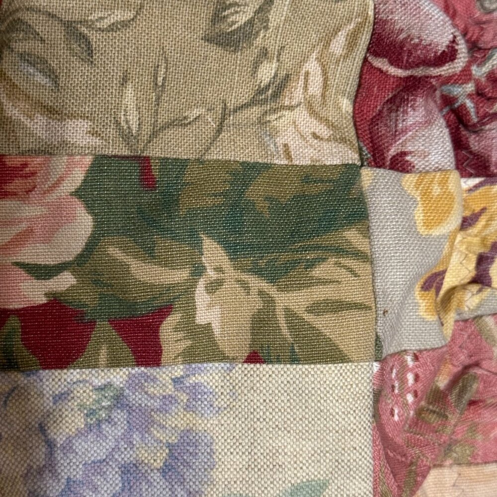 JeriBags Patchwork Floral Tapestry Project Knitti… - image 12